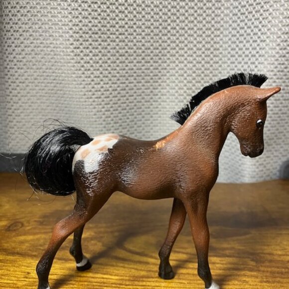 Grand Champion Bay‎ Appaloosa Colt "Starfinder" Figurine/Toy & Blanket by Empire - Picture 3 of 6